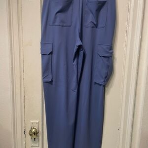 Susana Monaco Blue Cargo Pants